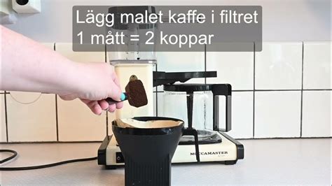 koka kaffe med bryggkaffe